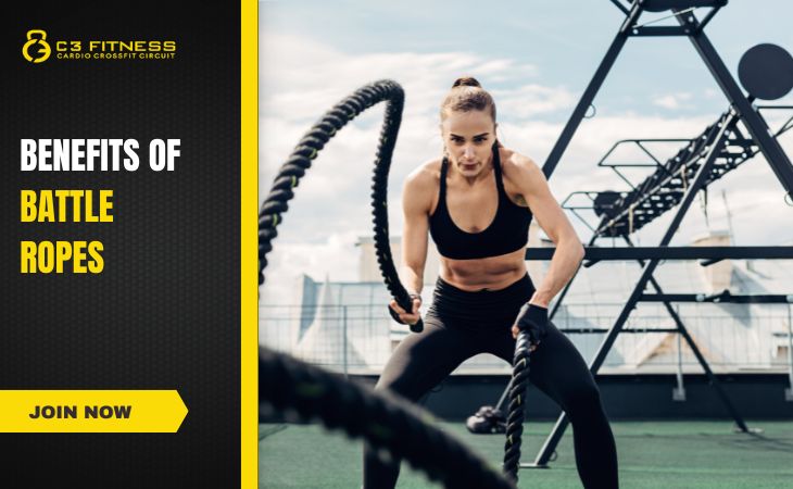 C3 Fitness Gym Udumalpet - Benefits of Battle ropes - Blog 41